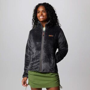 Columbia Size Large Fire Side™ II Sherpa Fleece Jacket Shark Gray Full Zip Plush